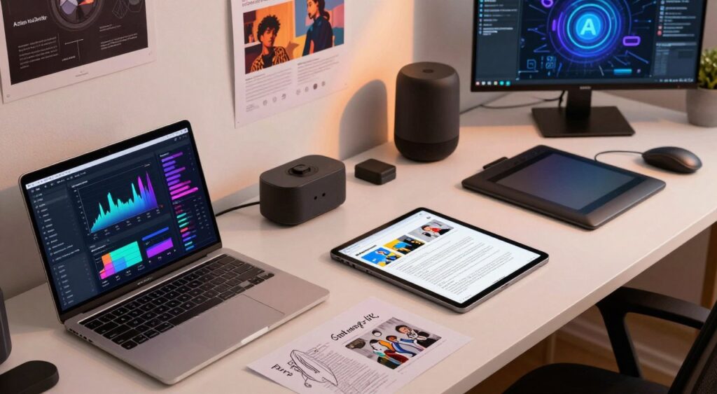 Ferramentas de IA para Criação de Conteúdo